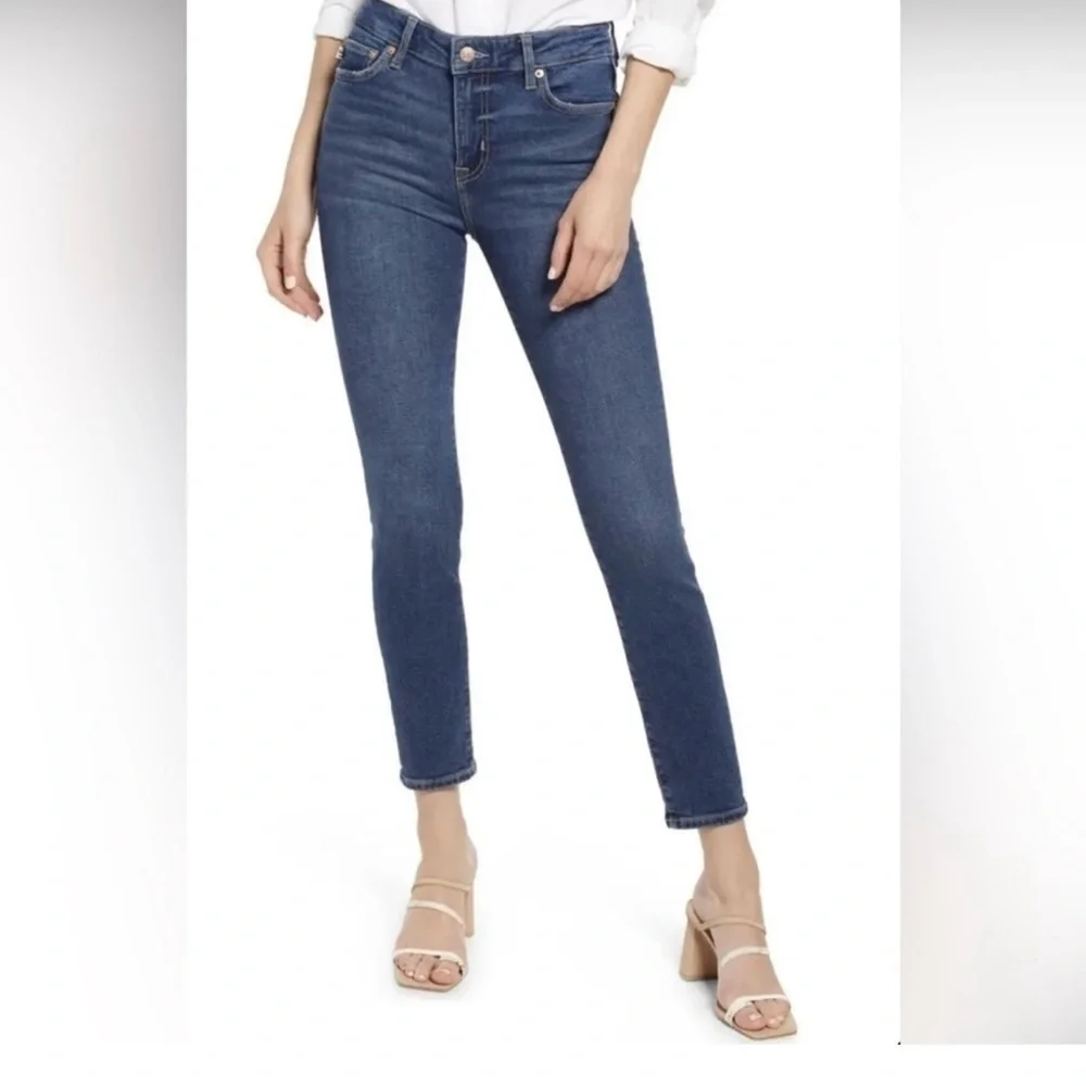 Lovers + Friends Dark Blue Skinny Jeans - Picture 2 of 9